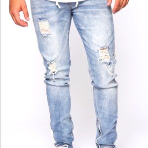 Striped Men’s Fashion Nova Jeans